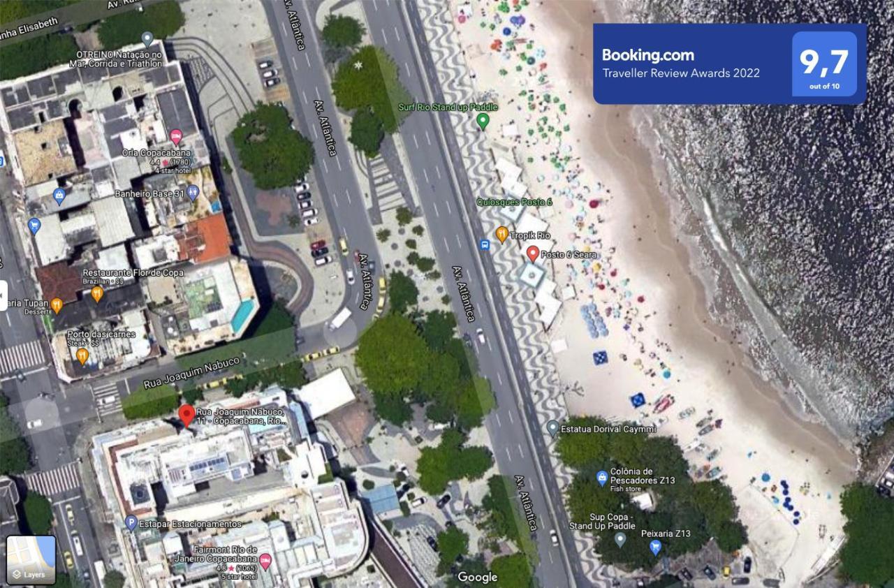 Praia De Copacabana Fantastica! Apartment Rio de Janeiro Exterior photo
